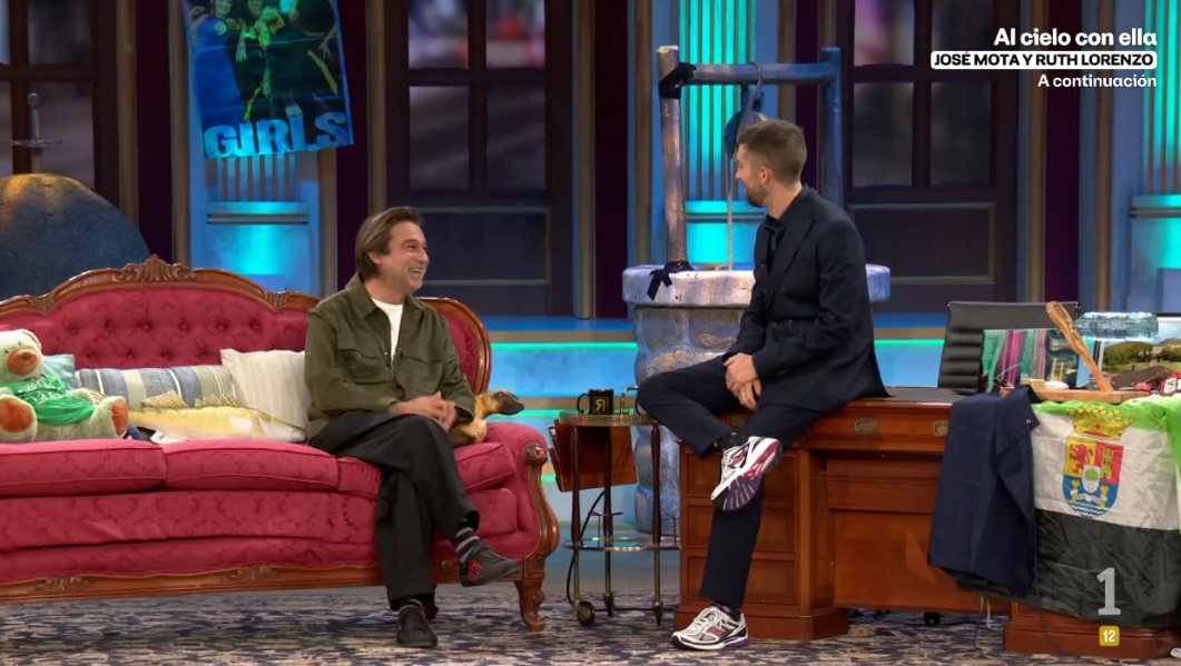 Jordi Mollà y David Broncano, en 'La Revuelta'.