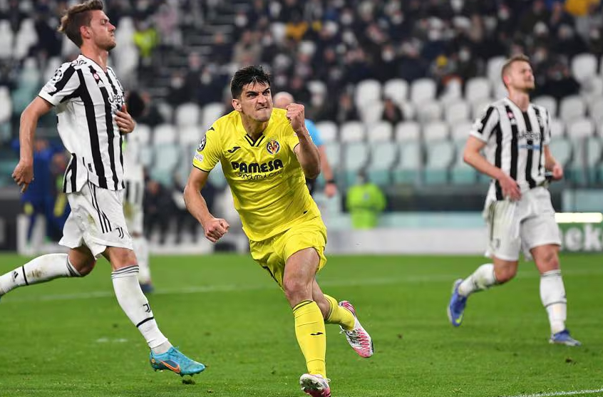 Moreno, celebrando un gol en la pasada eliminatoria contra la Juventus Champions