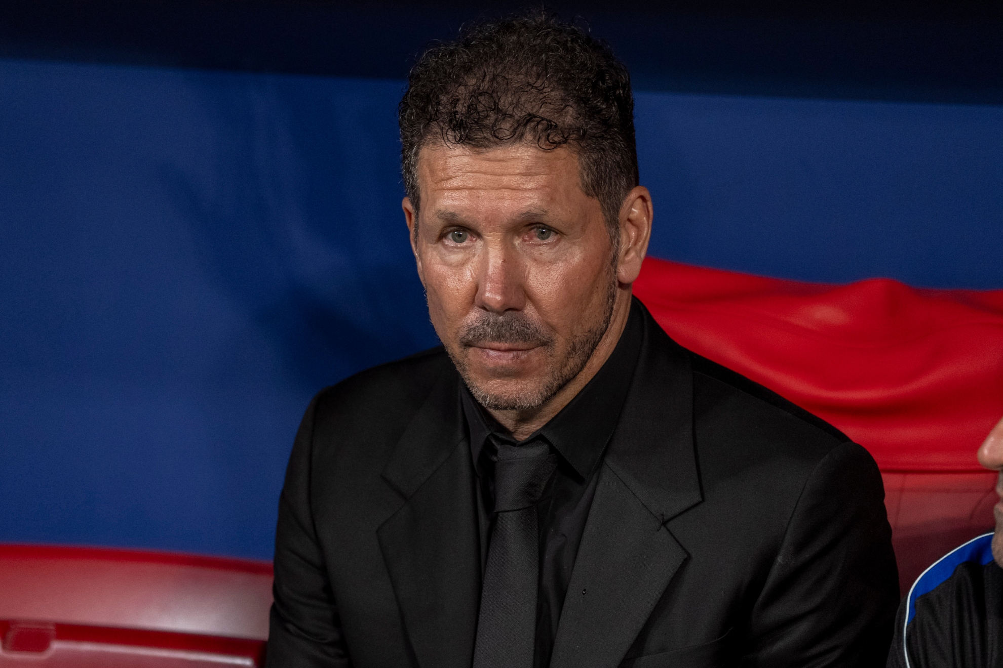 SIMEONE, DURANTE EL PARTIDO. EFE