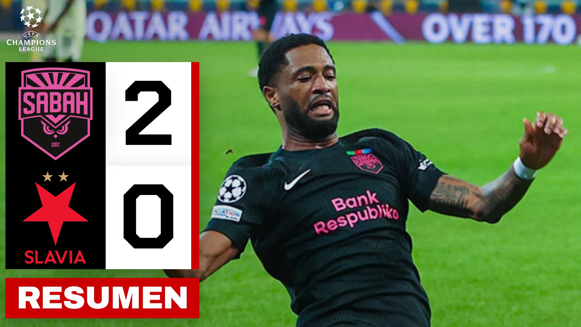 El equipo azerí logra su primera victoria en Champions League