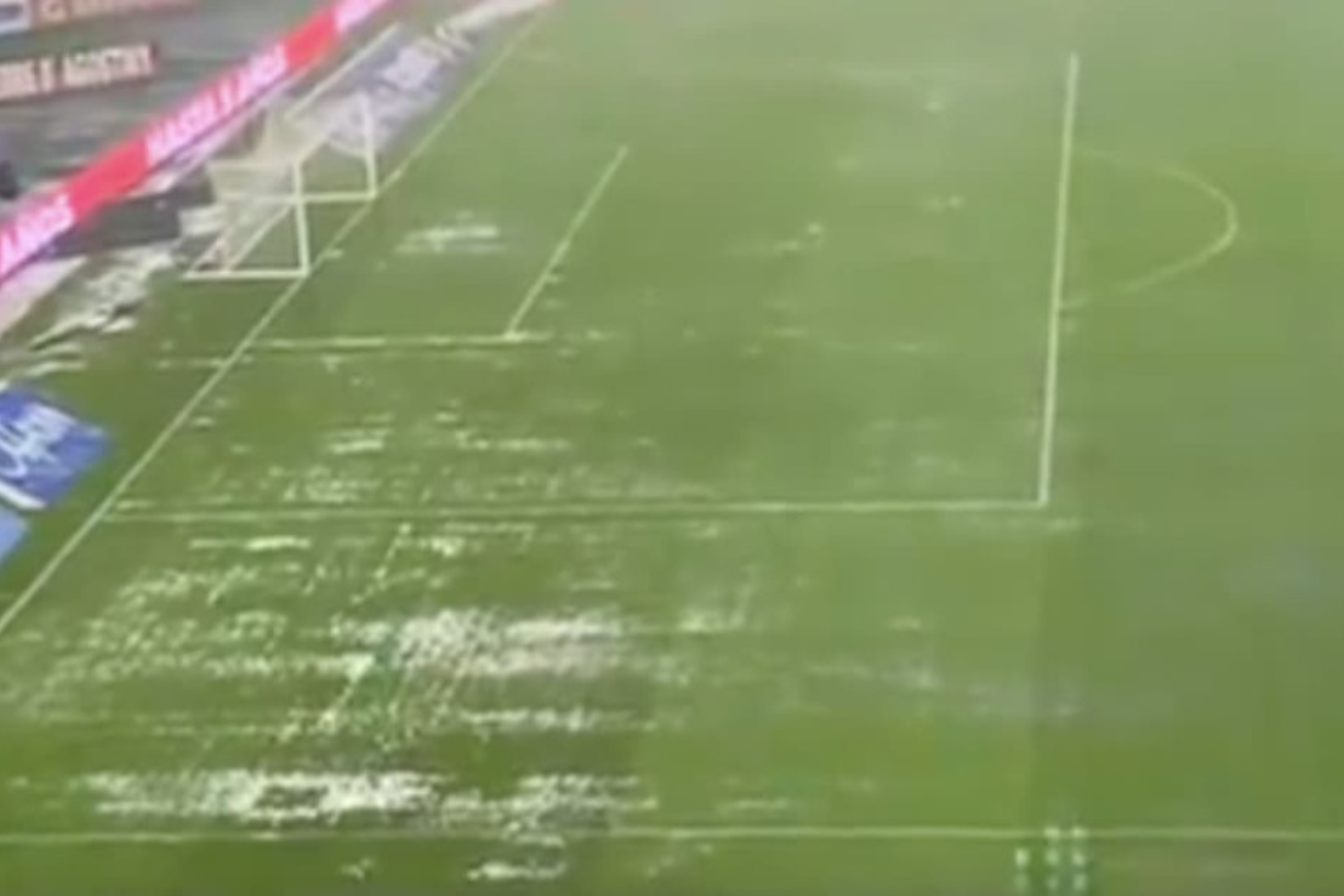 Dimayor cancela a última hora el partido entre Millonarios y Once Caldas por el pésimo estado de la cancha. Alcaldía Bogotá
