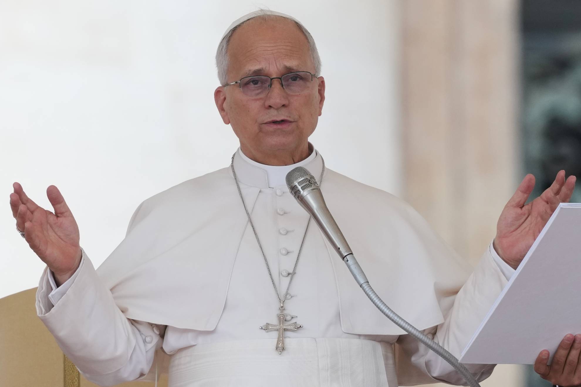 El Papa León XIV. AP Photo/Andrew Medichini