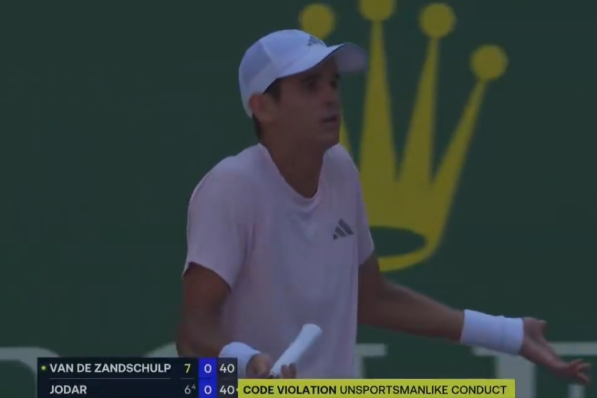 Rafa Jódar durante el momento.