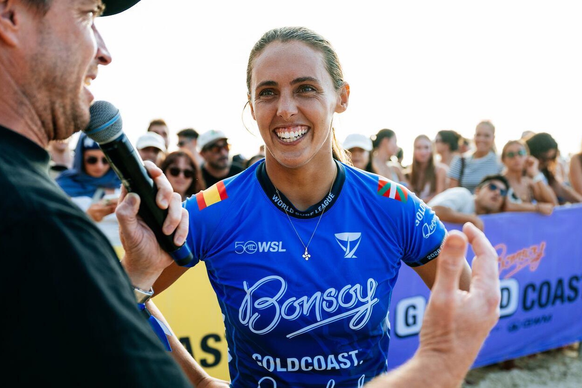 Nadia Erostarbe ha alcanzado dos semifinales del Championship Tour en su primera temporada completa. WSL