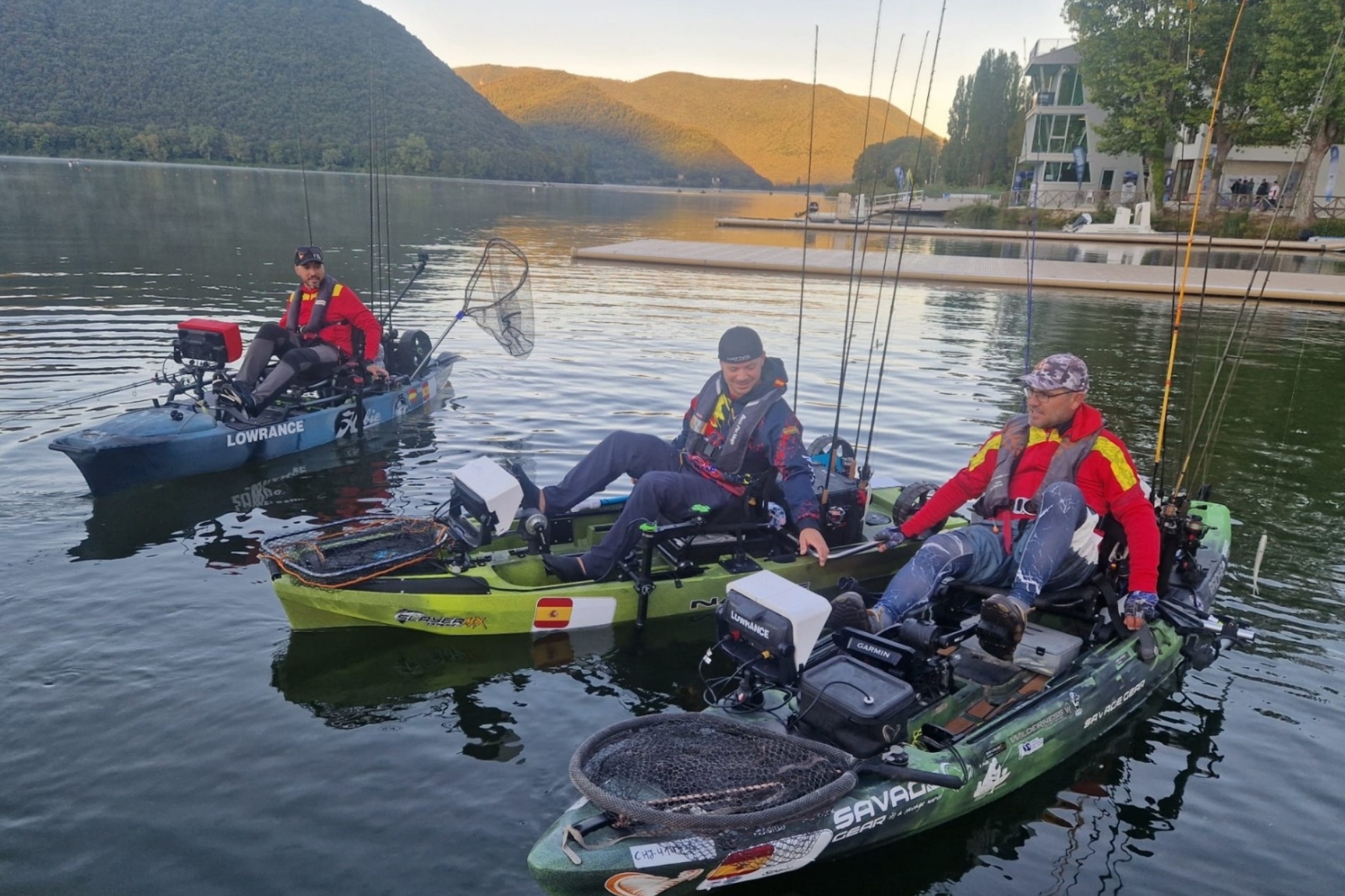 Pesca en Kayak.
