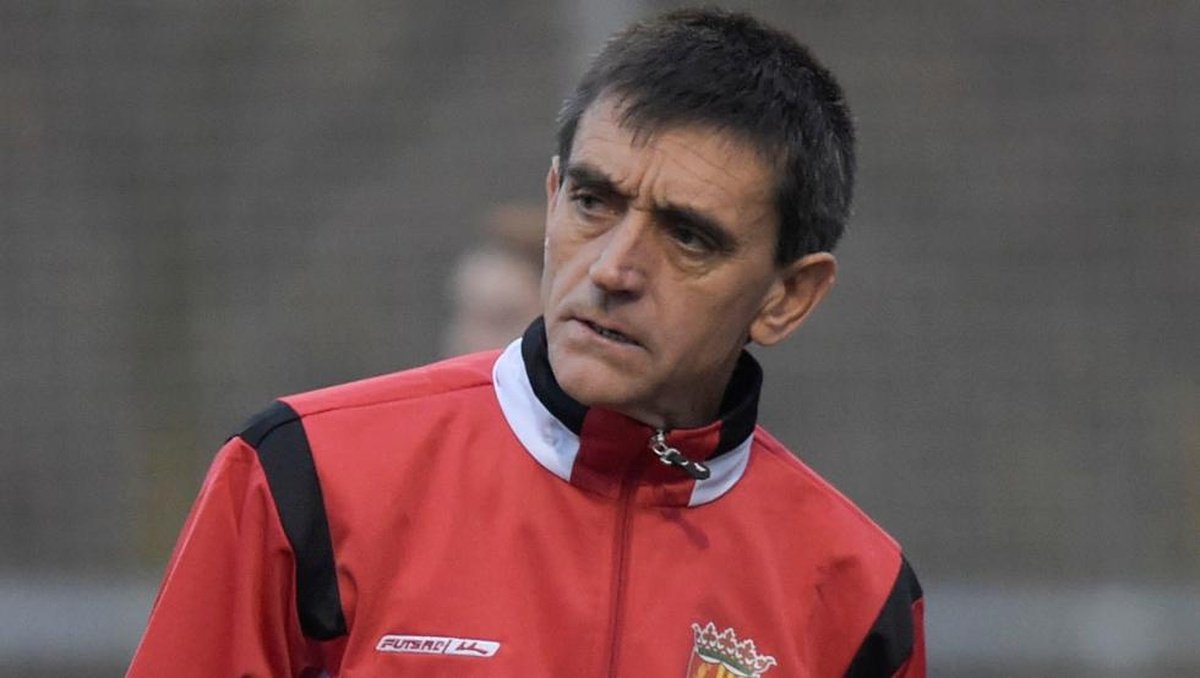 Emili Vicente, en su época como entrenador del Andorra.
