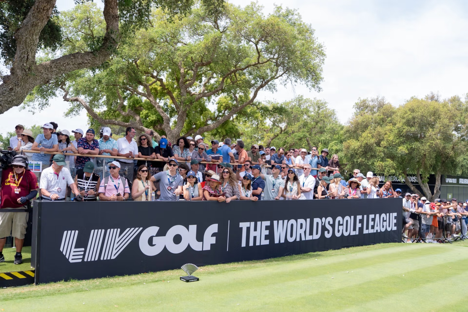 Imagen de un torneo de LIV Golf esta temporada. LIV Golf