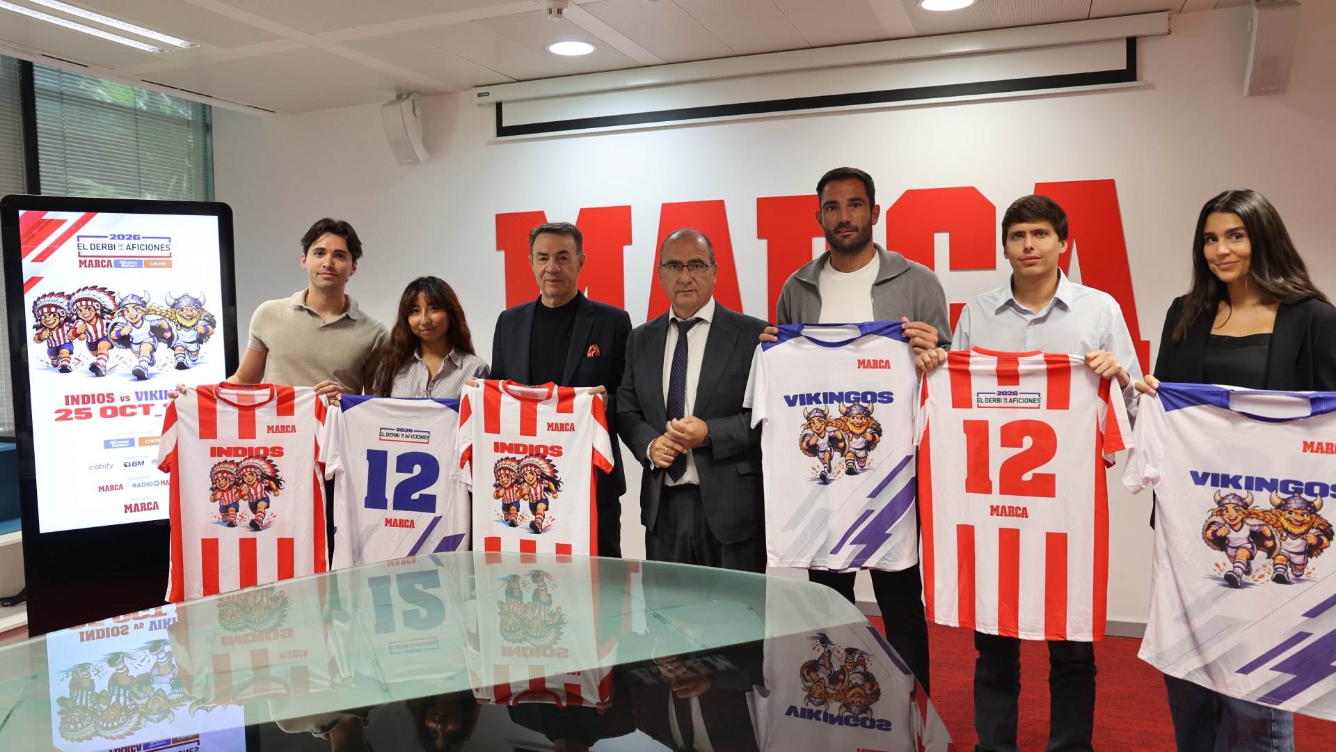 Abel Resino y Antonio Adán dan el pistoletazo de salida al Derbi de las Aficiones