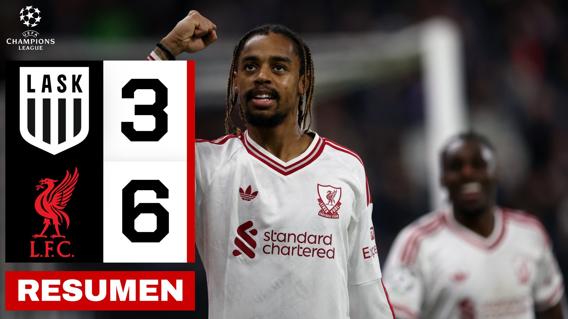 Victoria del Liverpool ante el LASK 