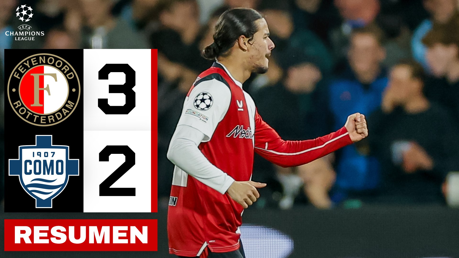 Victoria del Feyenoord ante el Como 