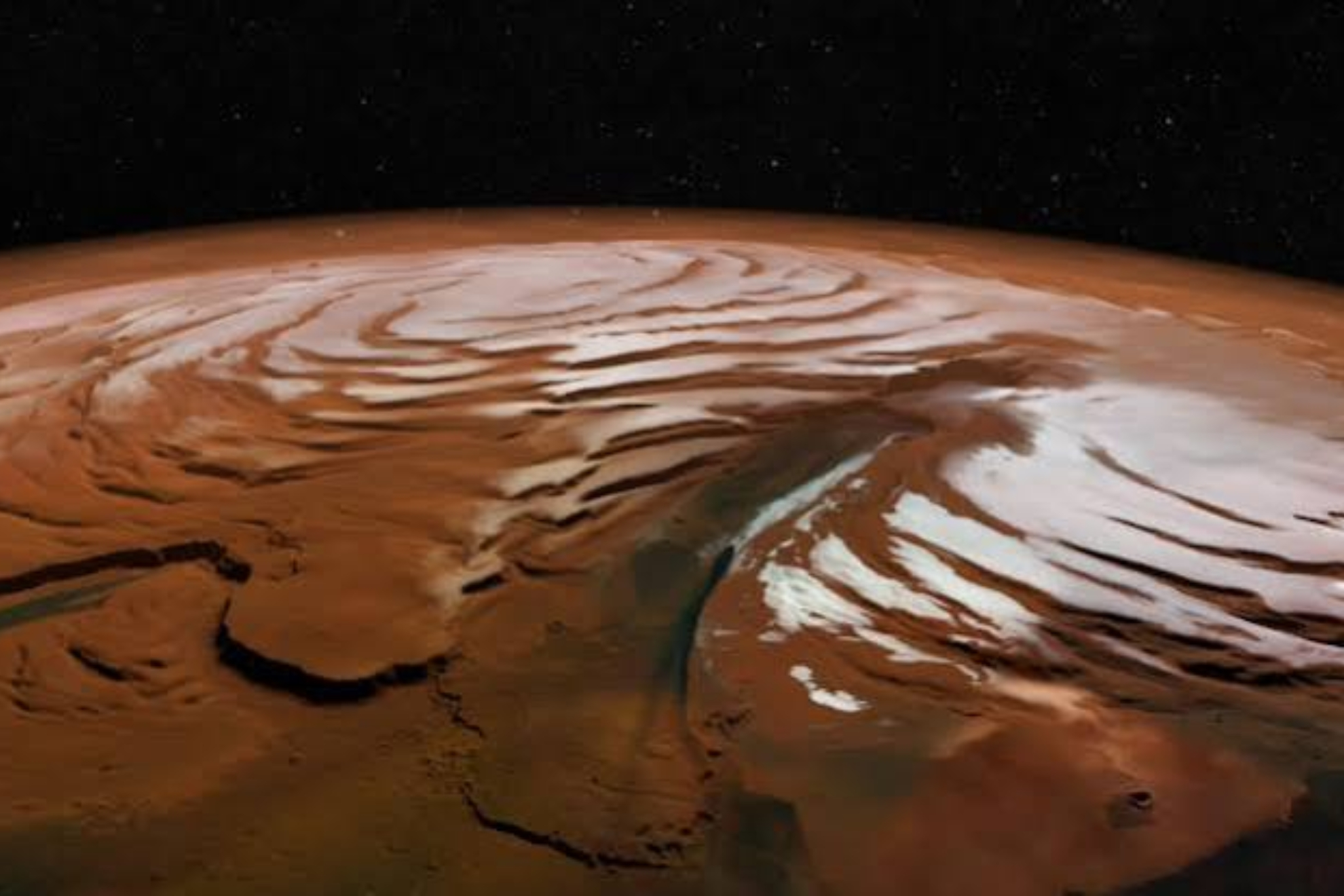 Imagen de Marte desde el espacio EFE