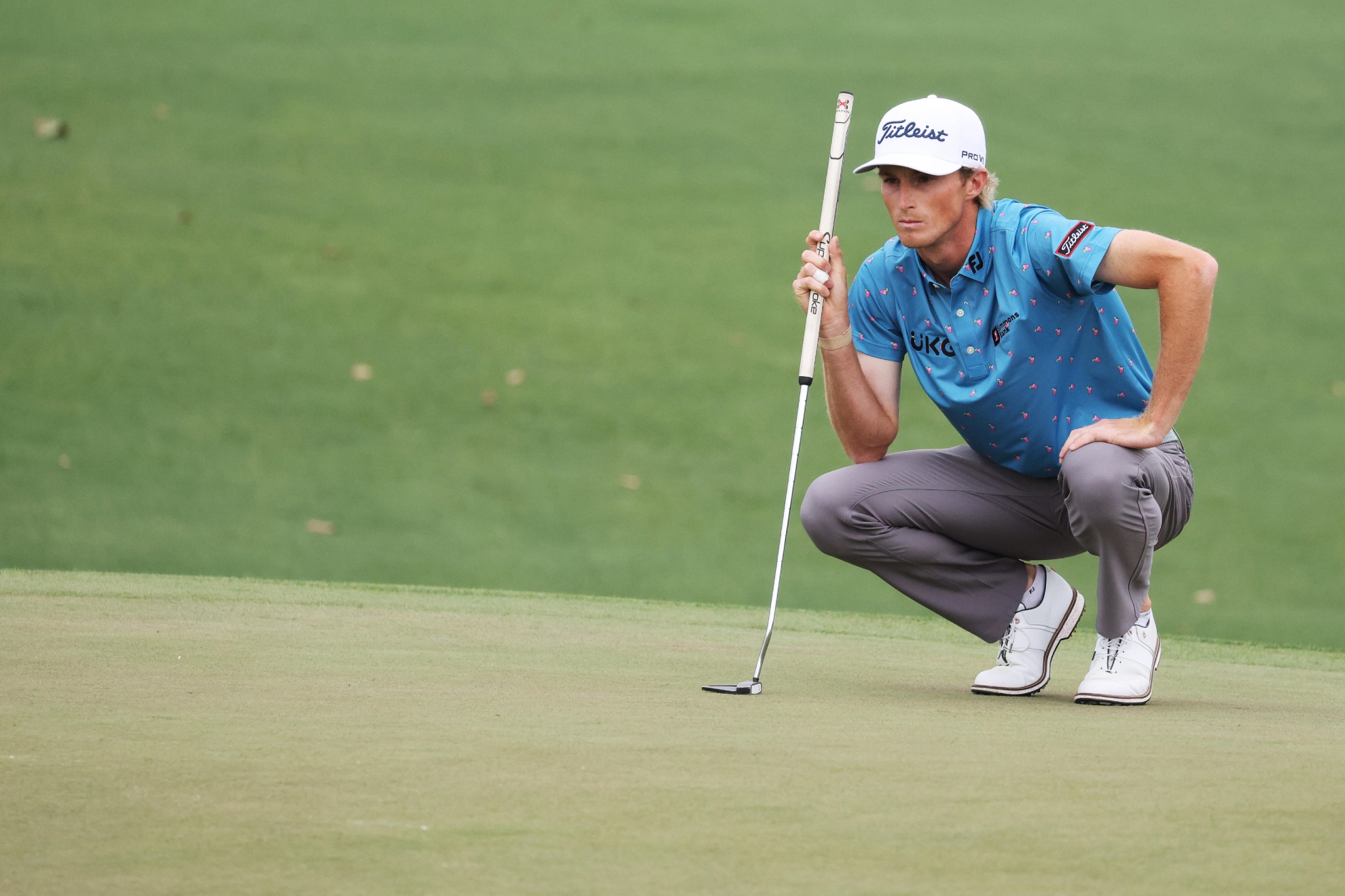 Zalatoris durante el Masters de Augusta de 2021. EFE
