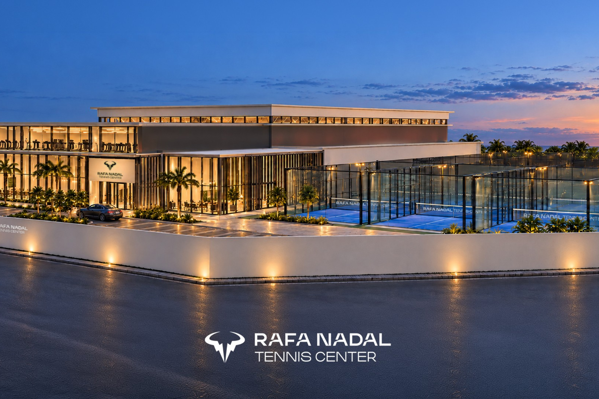 Una imagen de un Rafa Nadal Tennis Center.