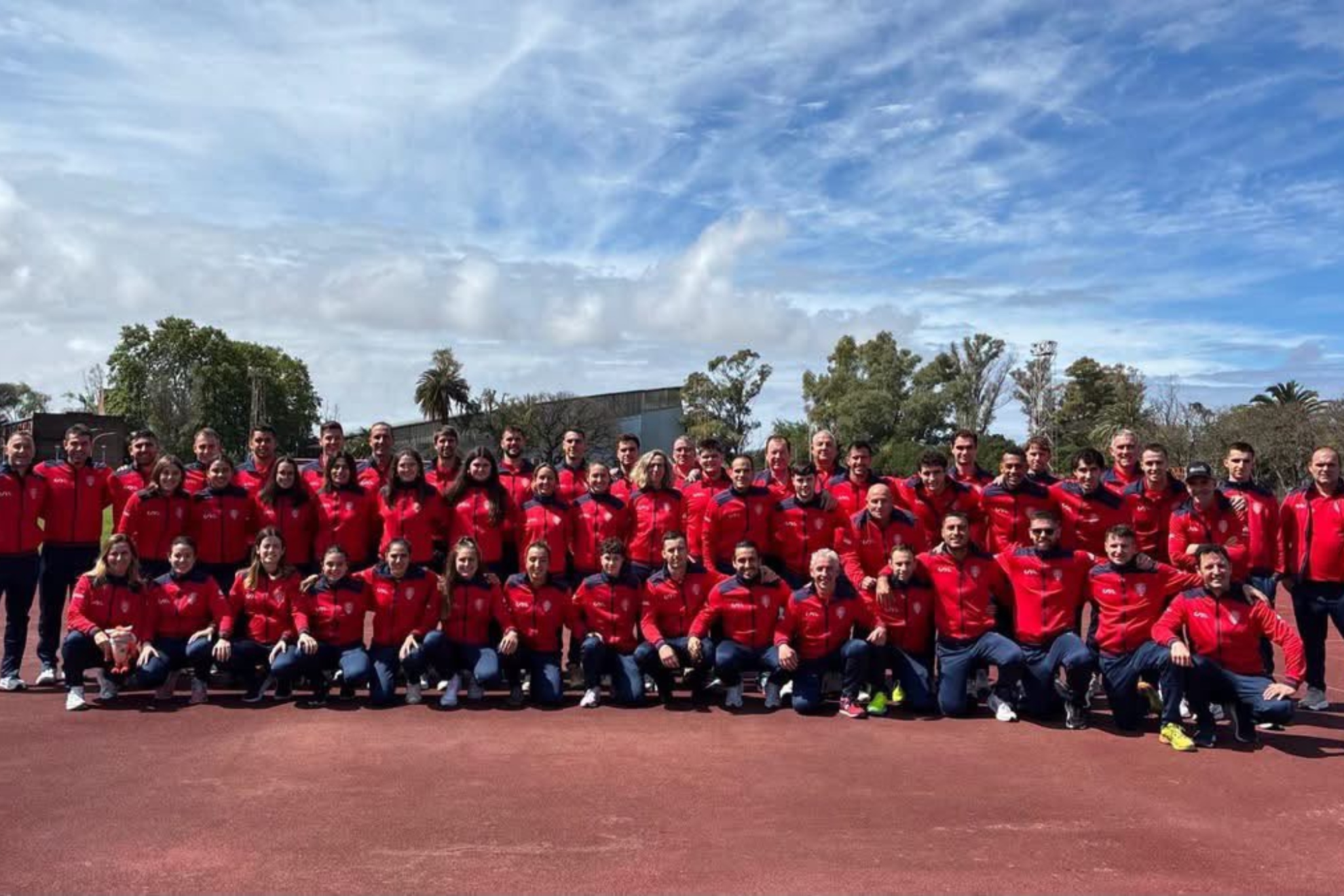Delegación española en el Mundial de Pelota .