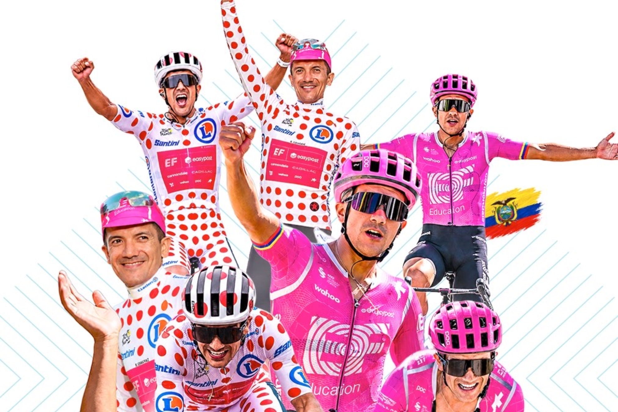 Carapaz deja el EF y llega al NSN Cycling Team.