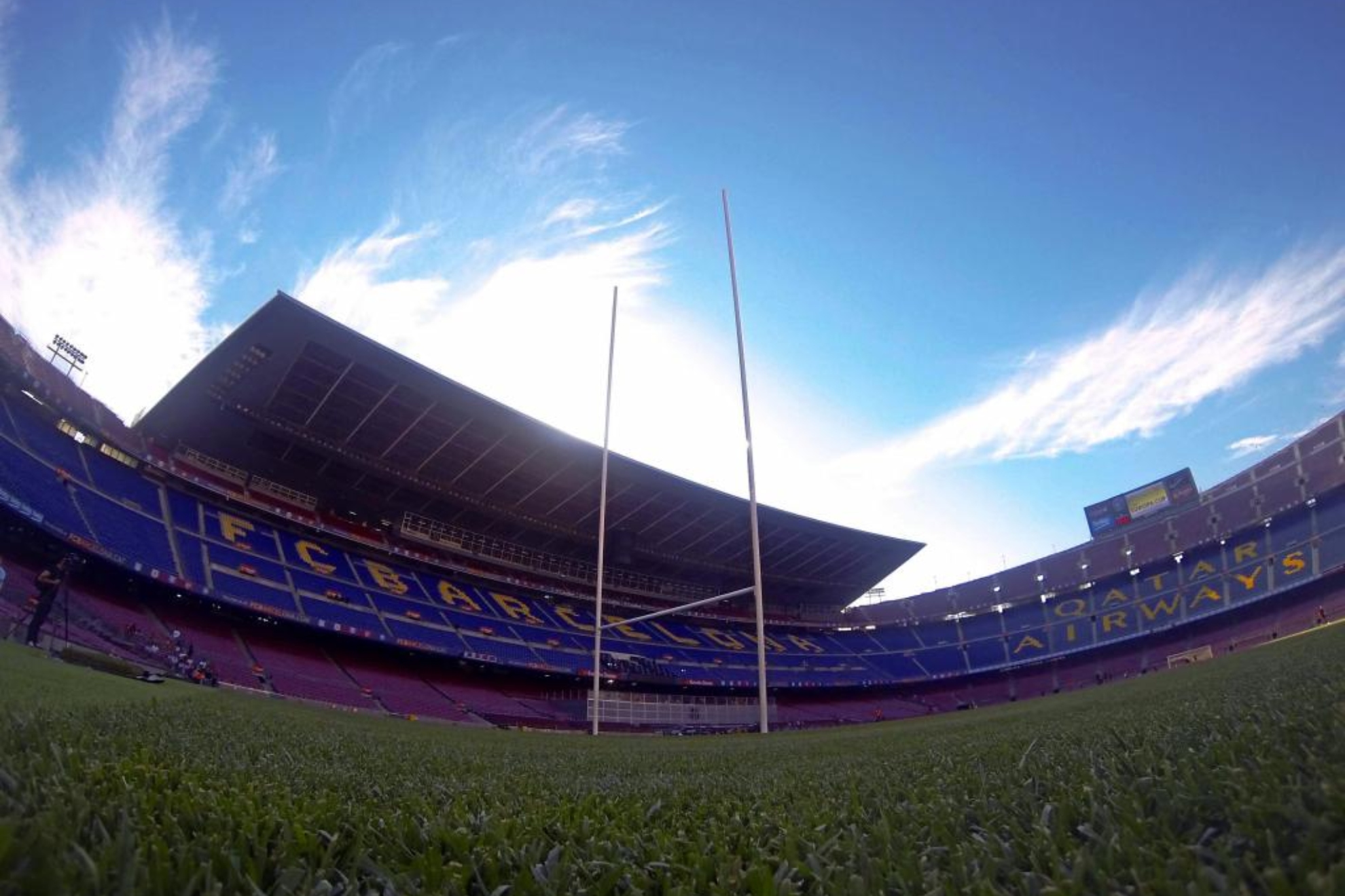 El Camp Nou, preparado para la final del Top 14 2017