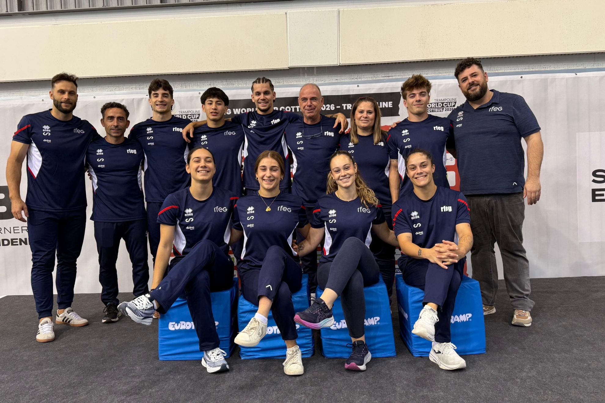 El equipo español que competirá en Cottbus.