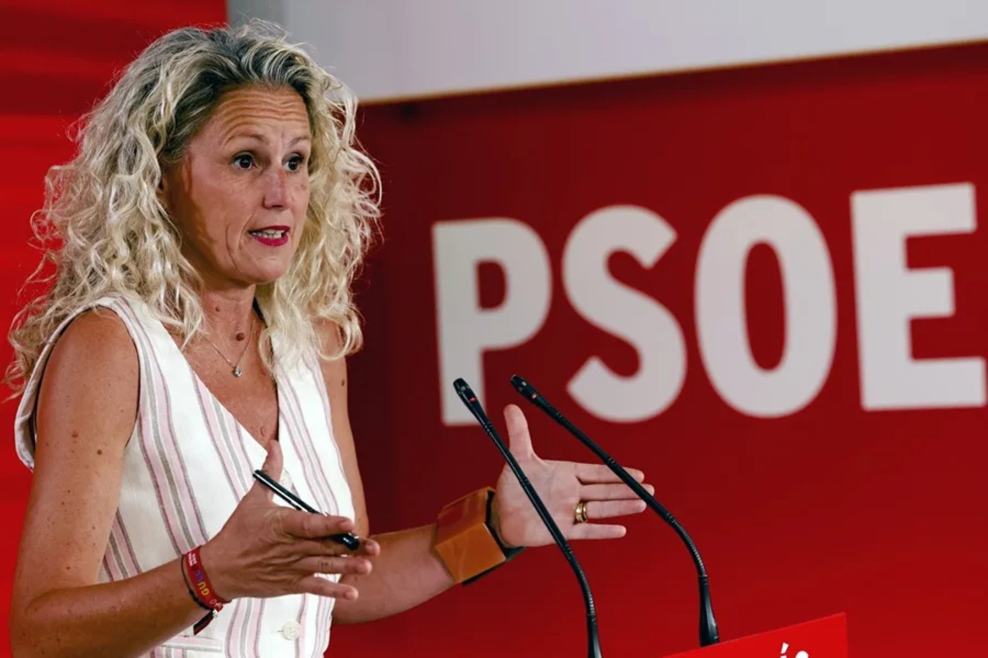 Montse Mínguez, portavoz del PSOE EFE