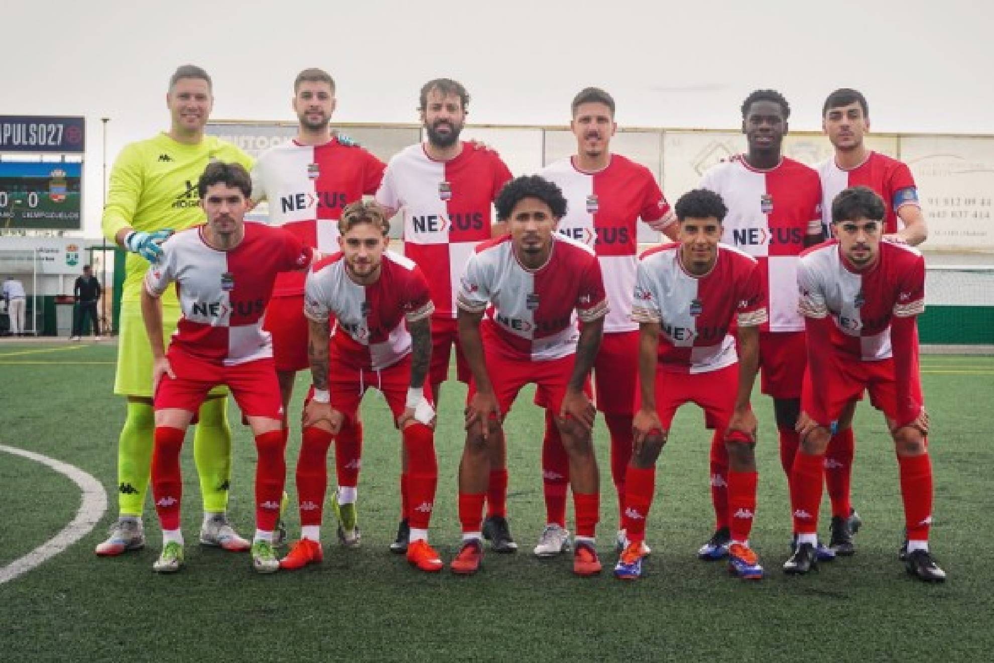 El once del Ciempozuelos que disputó el partido ante El Alamo