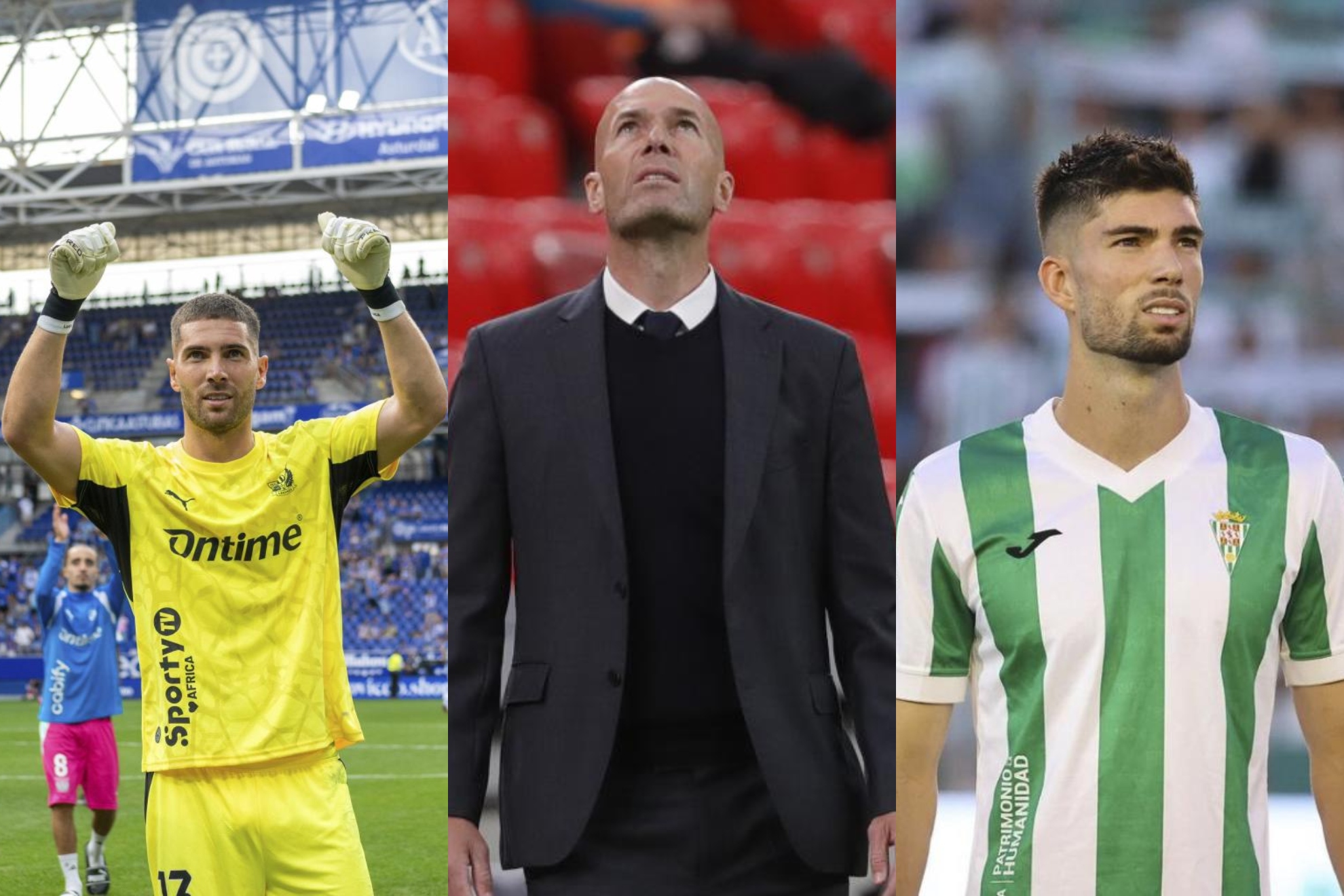 Luca, Zidane y Theo