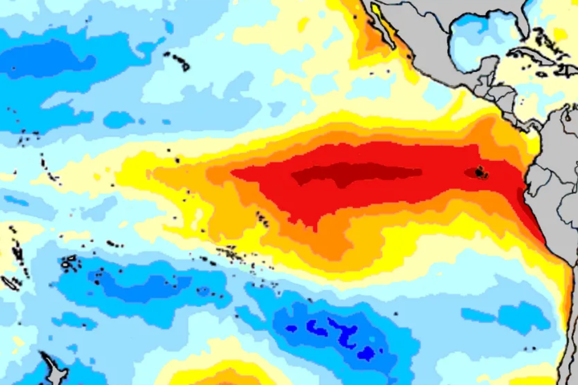 El fenómeno de 'El Niño' y sus efectos cambiantes en los últimos tiempos. efe