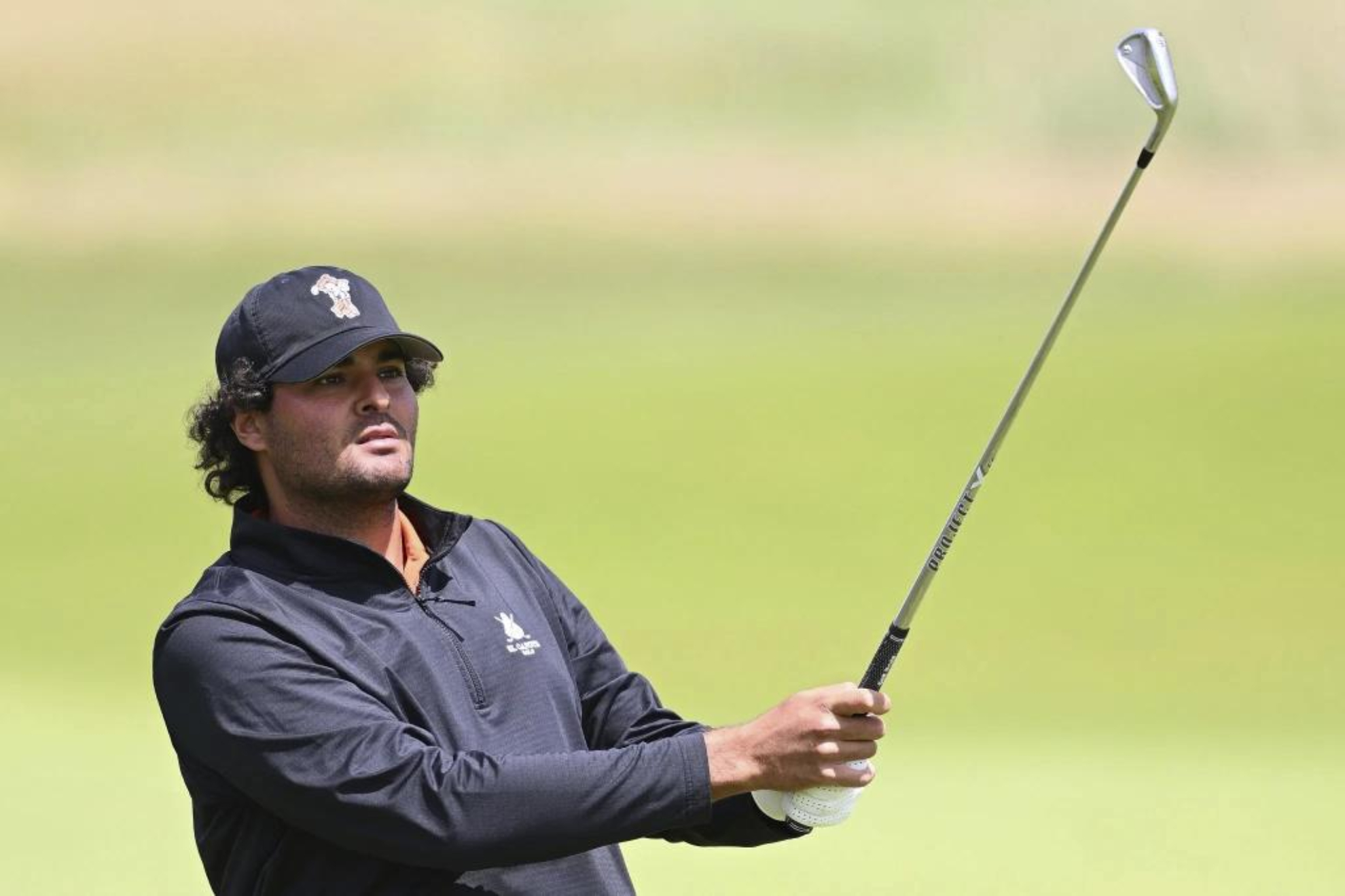 Eugenio Chacarra, durante el Open de España. Open de España