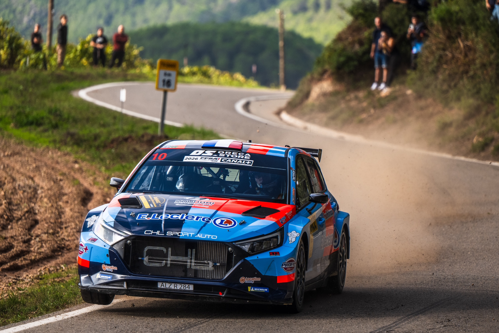 Margaillan con su Hyundai i20N Rally2 ‘Step2’. SHAKEDOWN MEDIA / DANNY GARCÍA
