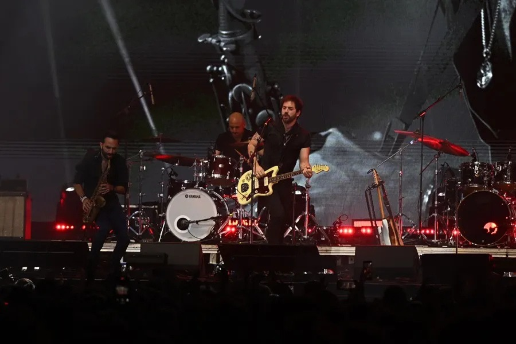 Viva Sucia durante uno de sus conciertos