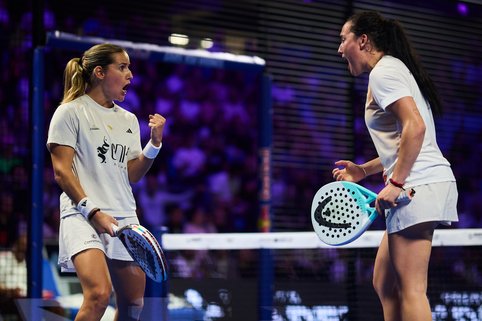 Ari Sánchez y Andrea Ustero. PREMIER PADEL