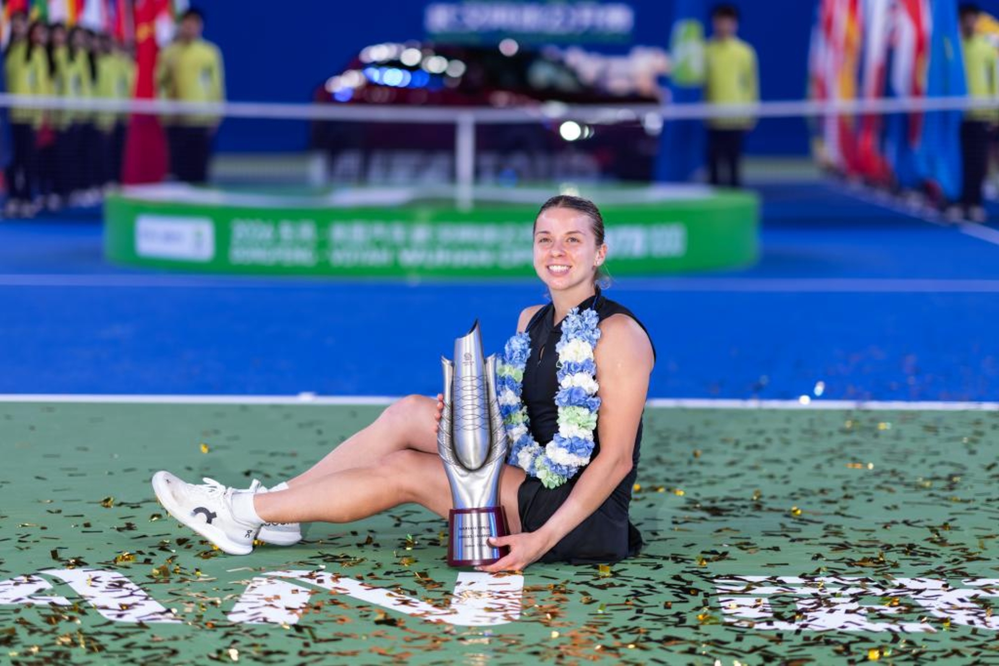 Maja Chwalinska, con el título de Wuhan LAPRESSE