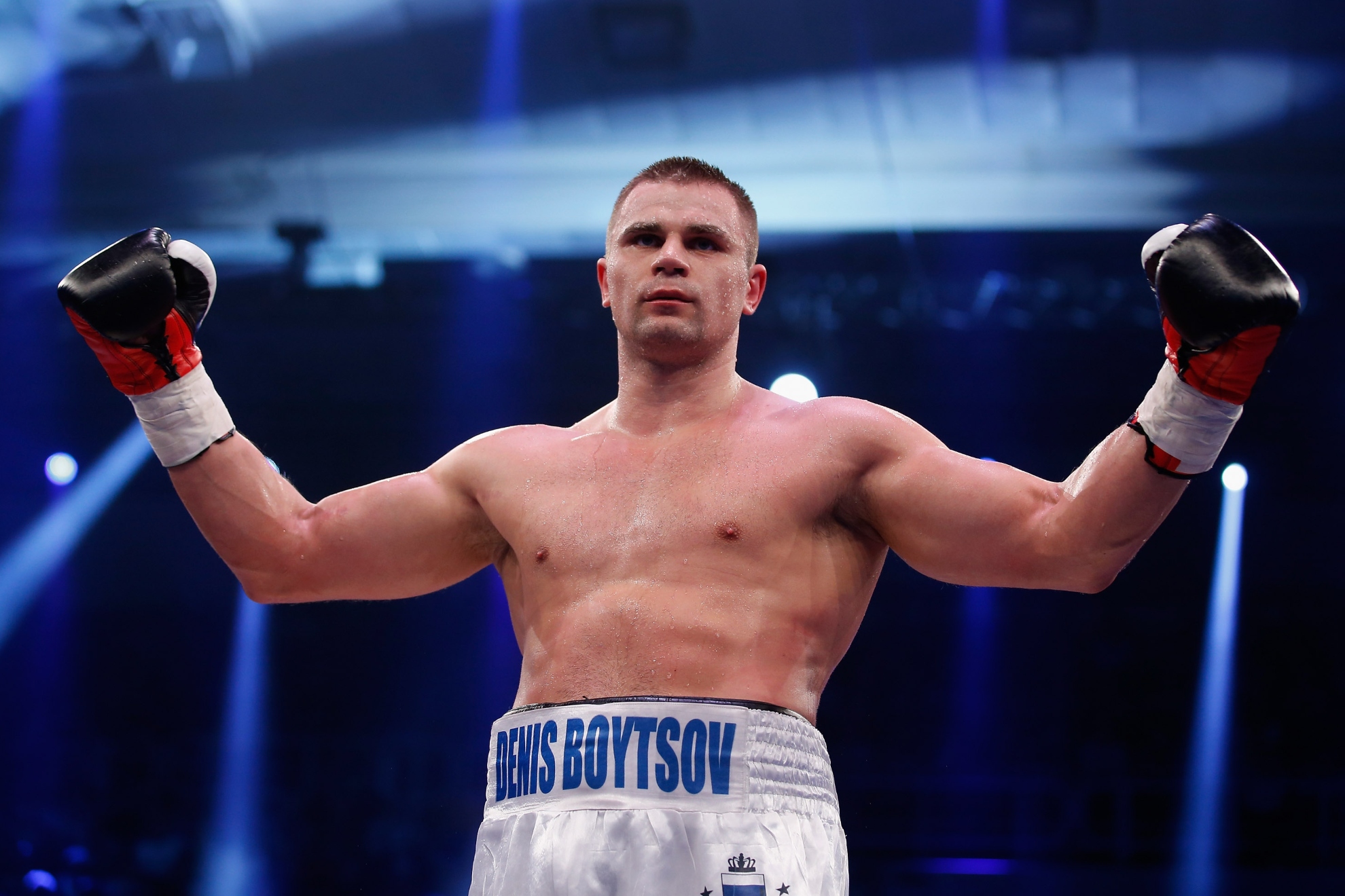 Denis Boytsov tras vencer a Irineu Beato Costa en 2015. Getty Images