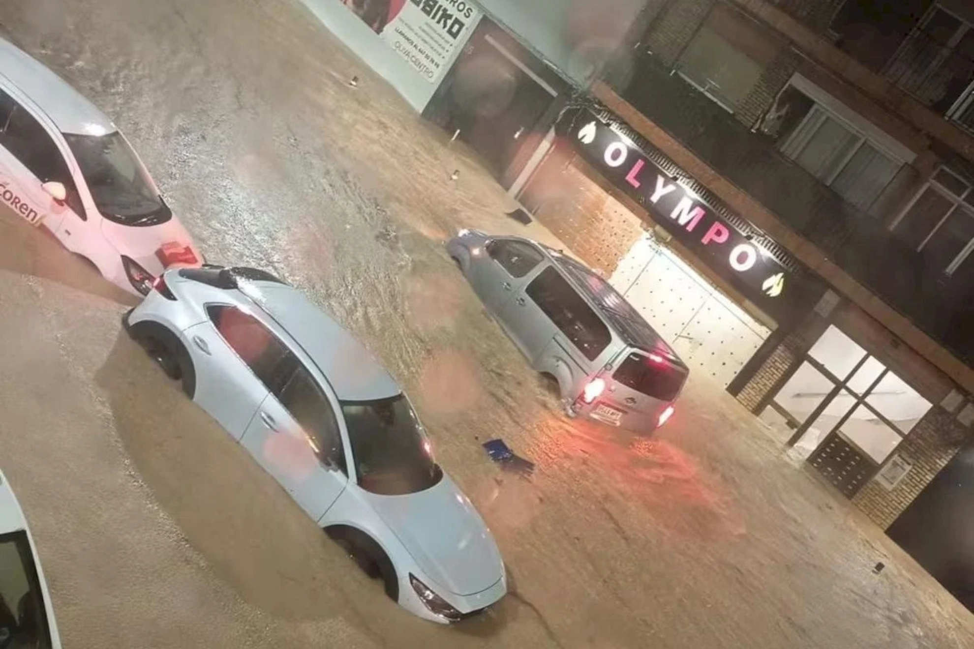 Una de las imagenes que ha dejado la DANA en la Marina Alta redes sociales