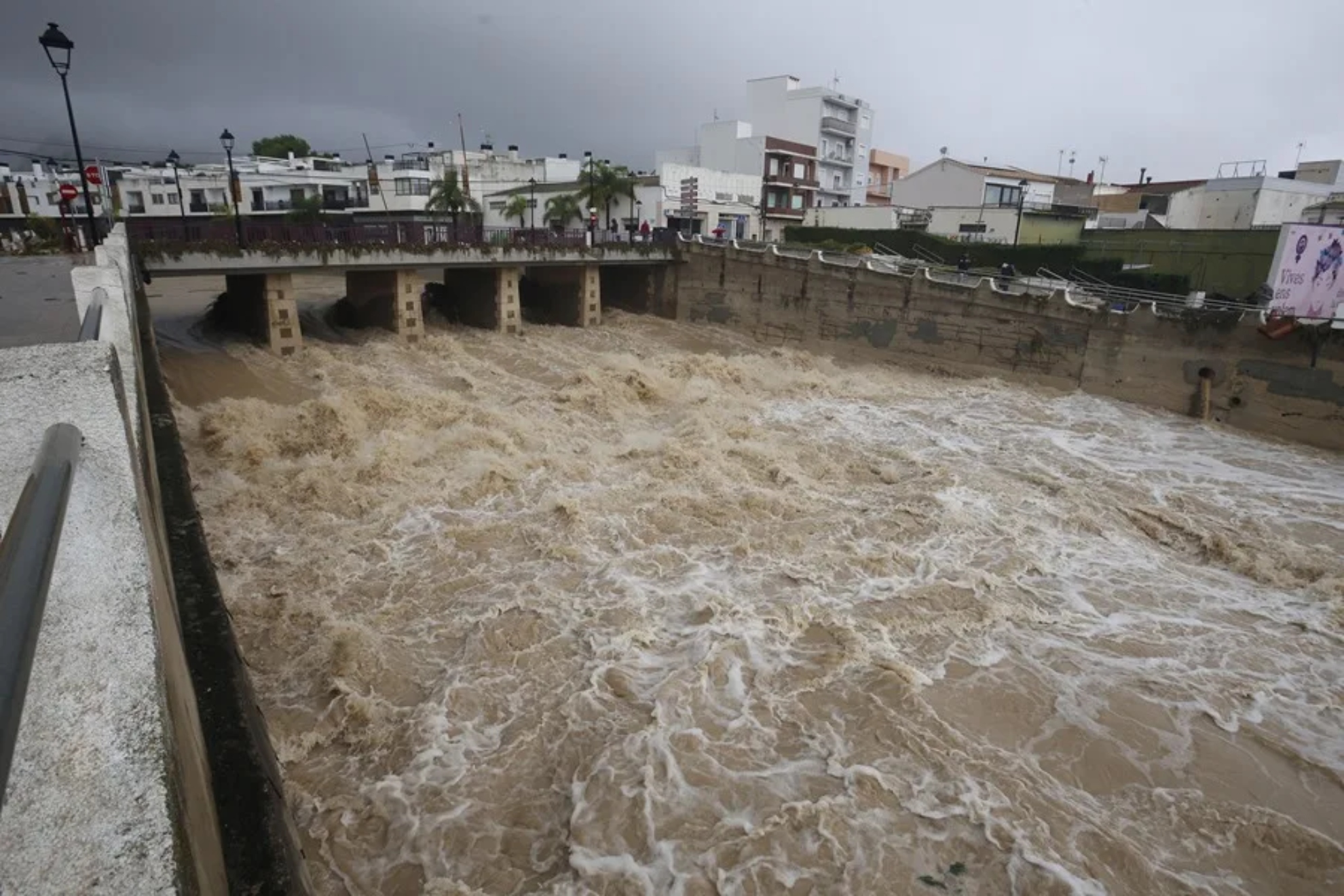 La DANA de Valencia se ha cebado con el sur de Valencia y norte de Alicante. EFE