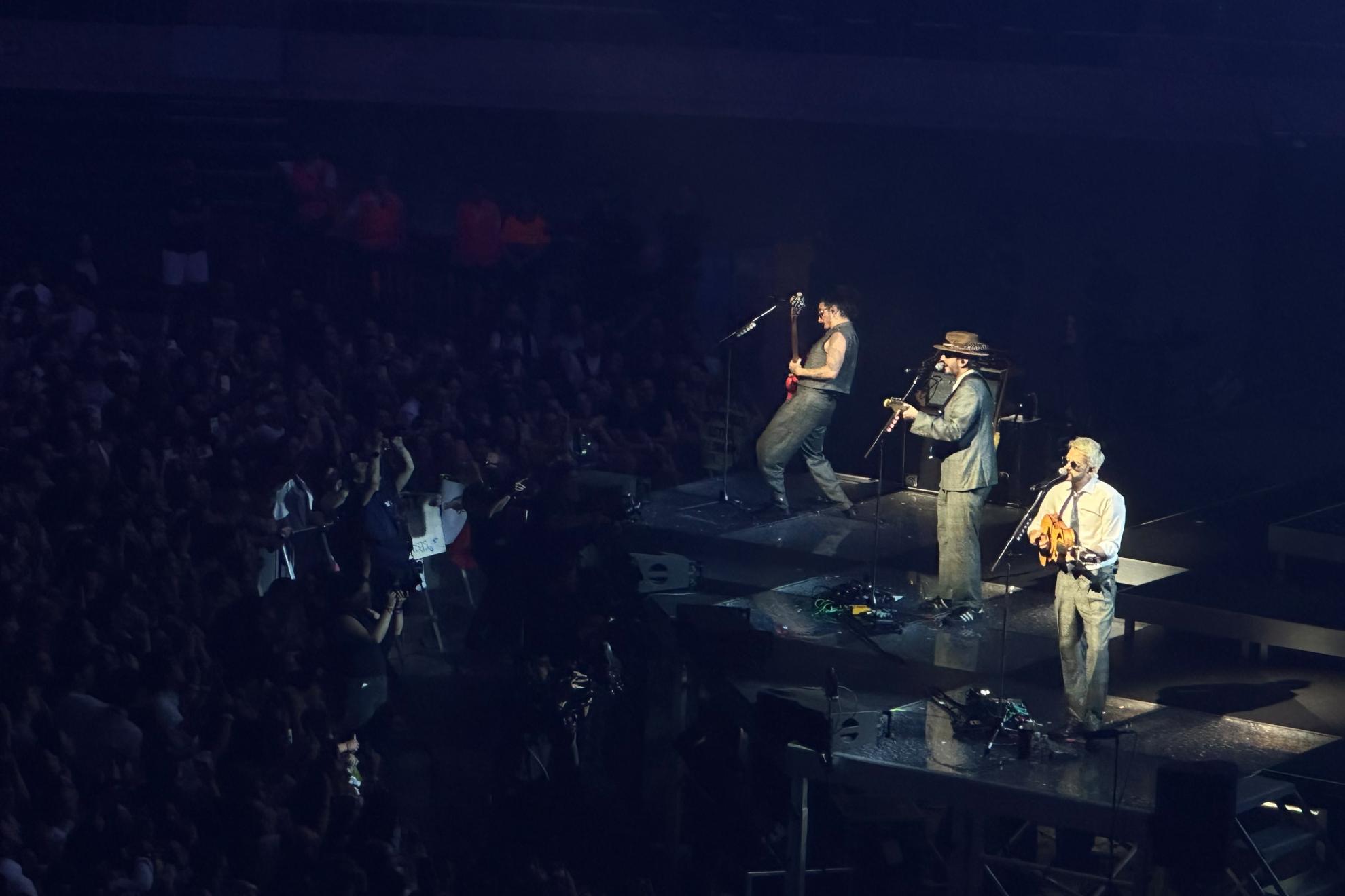 Morat, durante uno de los dos conciertos que ha ofrecido este fin de semana en Barcelona. ARTIST PUBLICIST