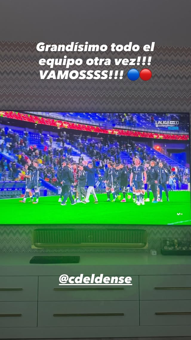Instagram de Messi tras el Valladolid-Eldense.