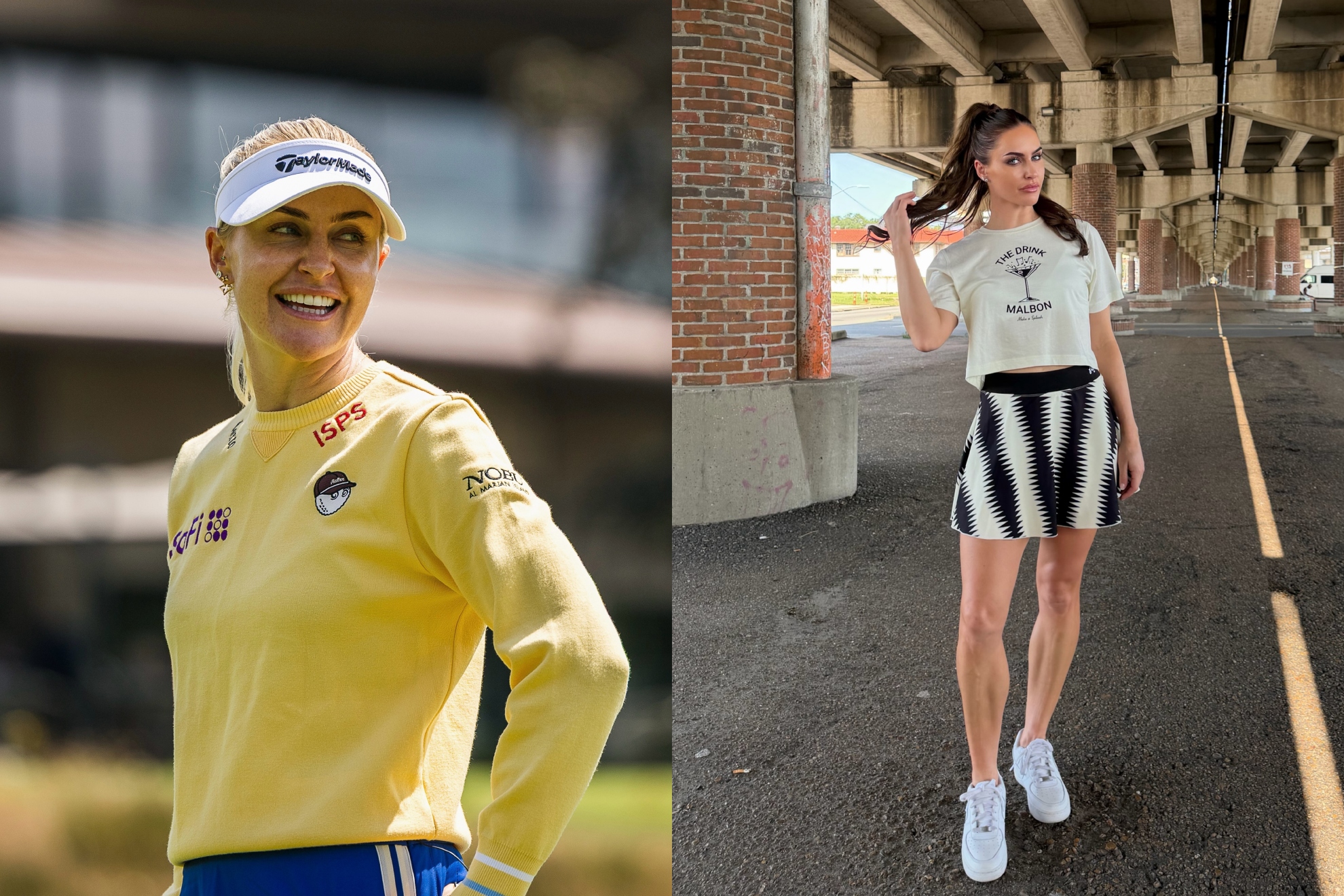 La golfista Charley Hull.