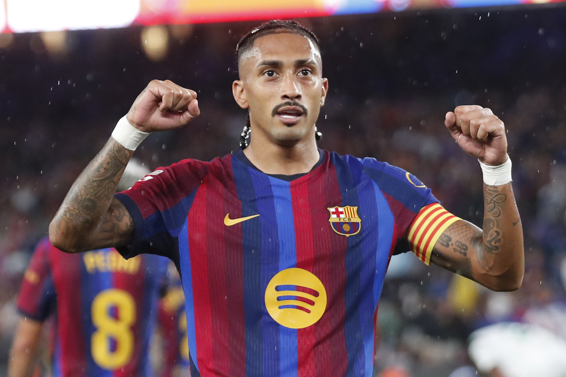 Raphinha recuperará su puesto en el once titular ante el PSG. Francesc Adelantado