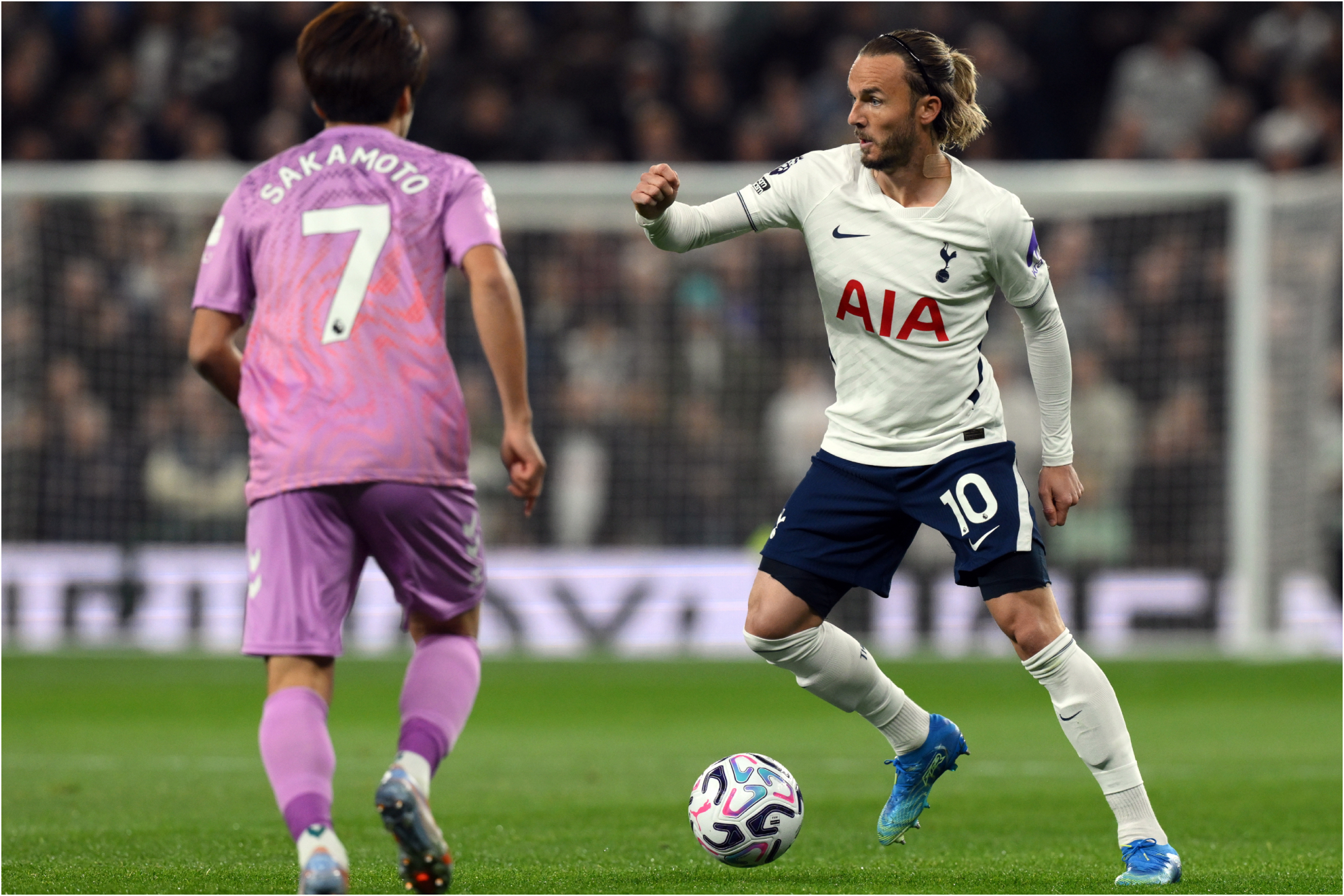 Maddison, durante el choque.