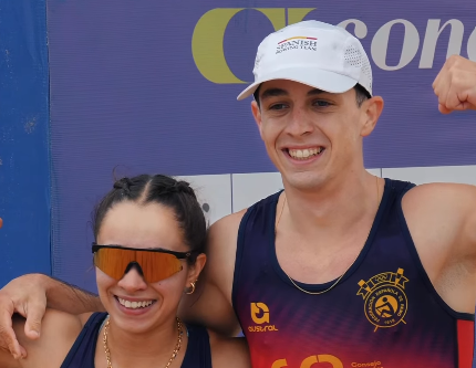 Rocío Fraguela y Marcos Delgado.