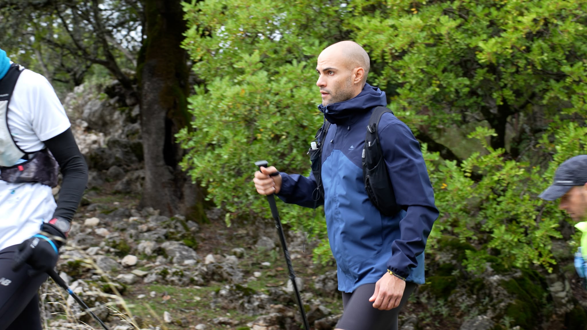 Abel Mansilla, en un reto.