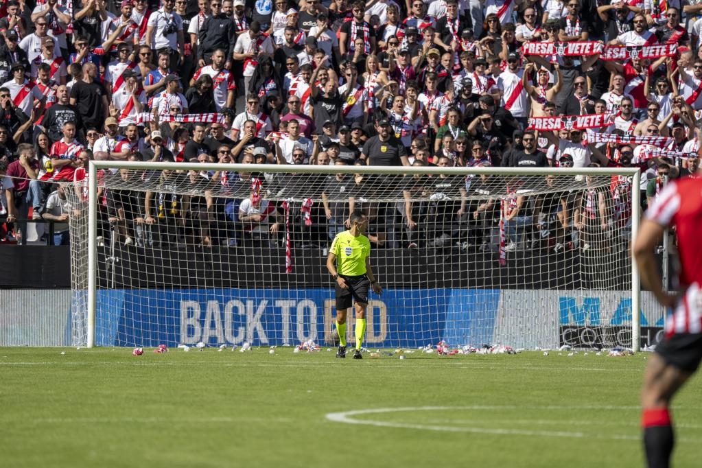 Una imagen de Vallecas antes de la suspensión