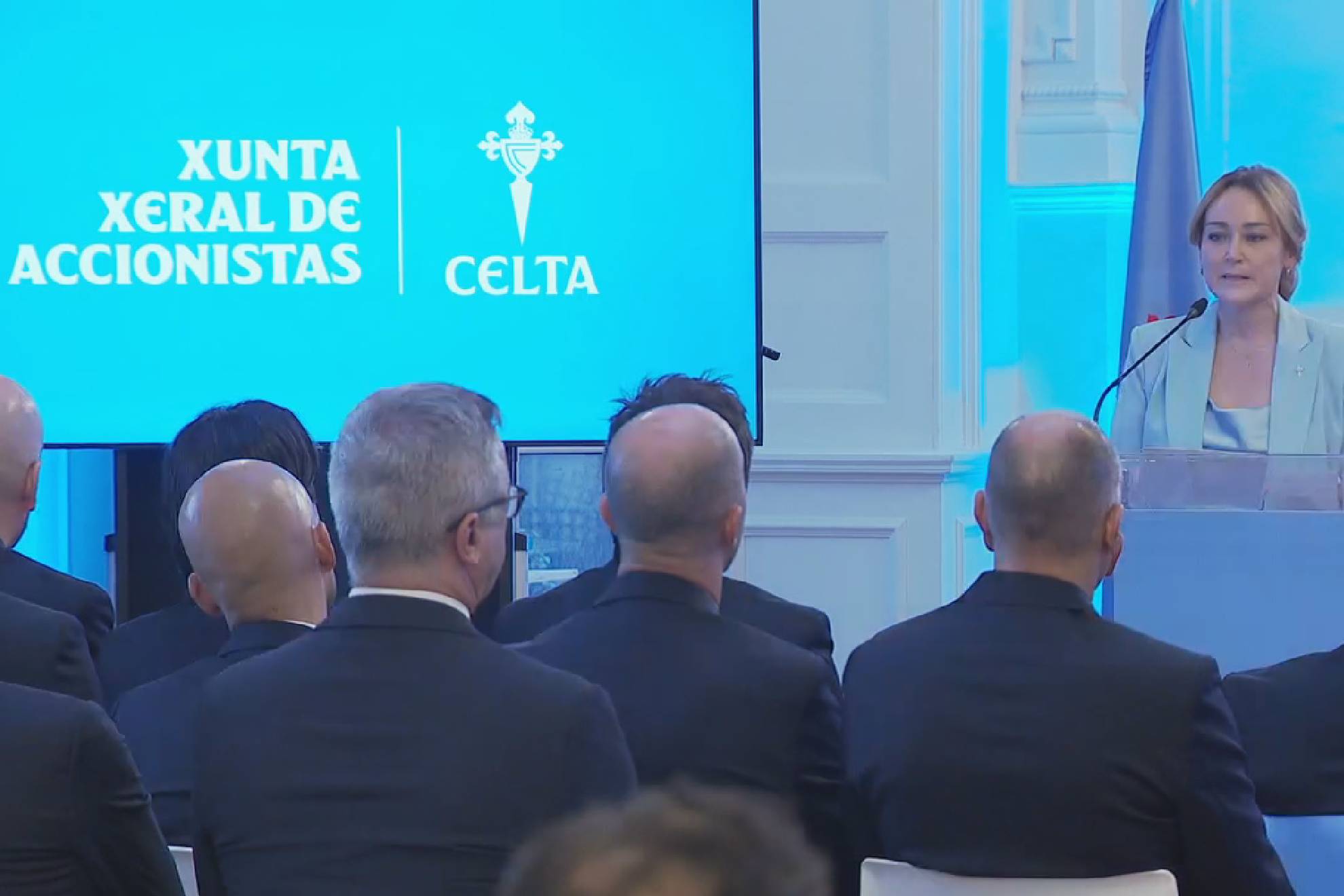 Mouriño tomó la palabra en la Junta de Accionistas