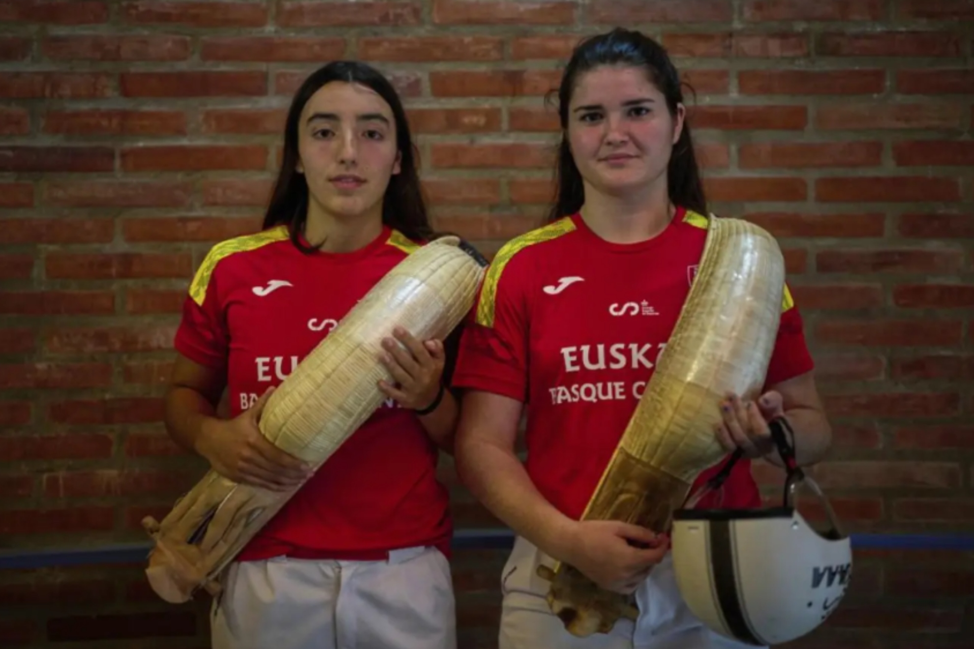 Arai Lejardi y Erika Mugartegui, en la Liga de Naciones con España. Lapresse