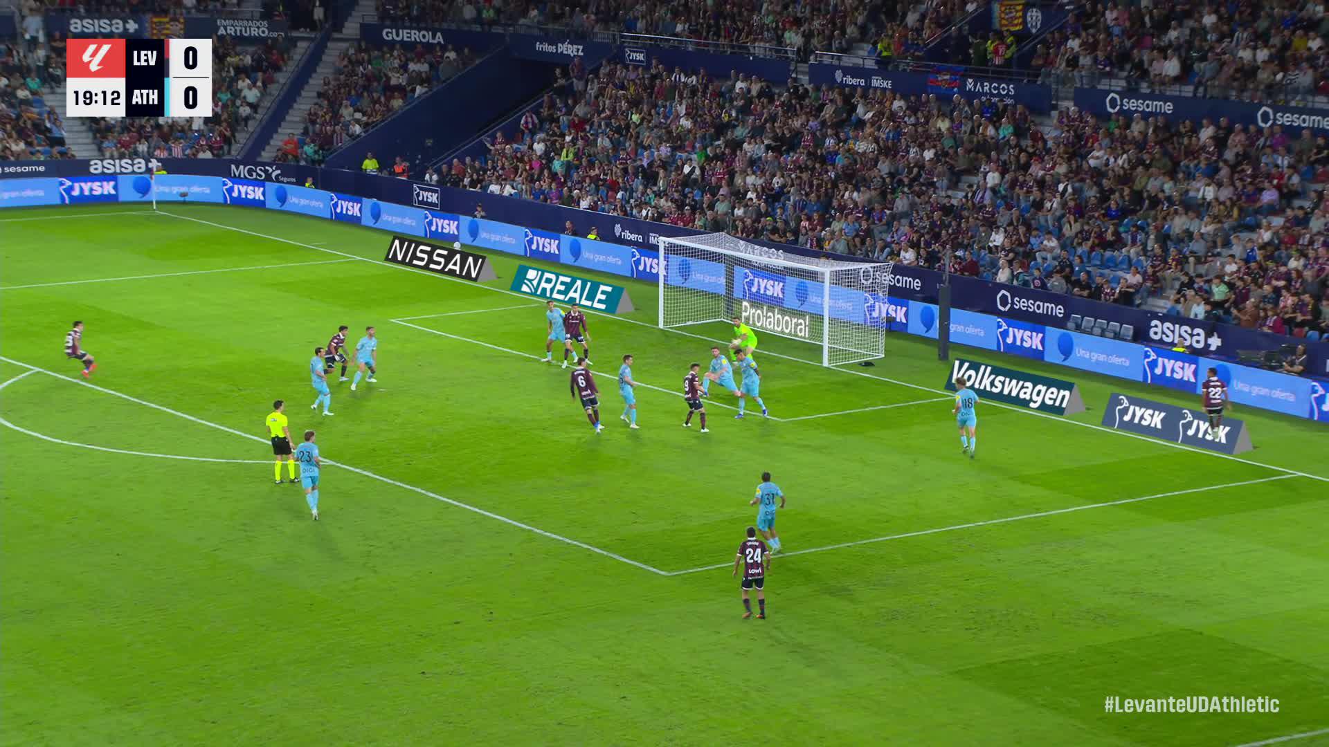 Levante 3-1 Athletic Club  Resumen