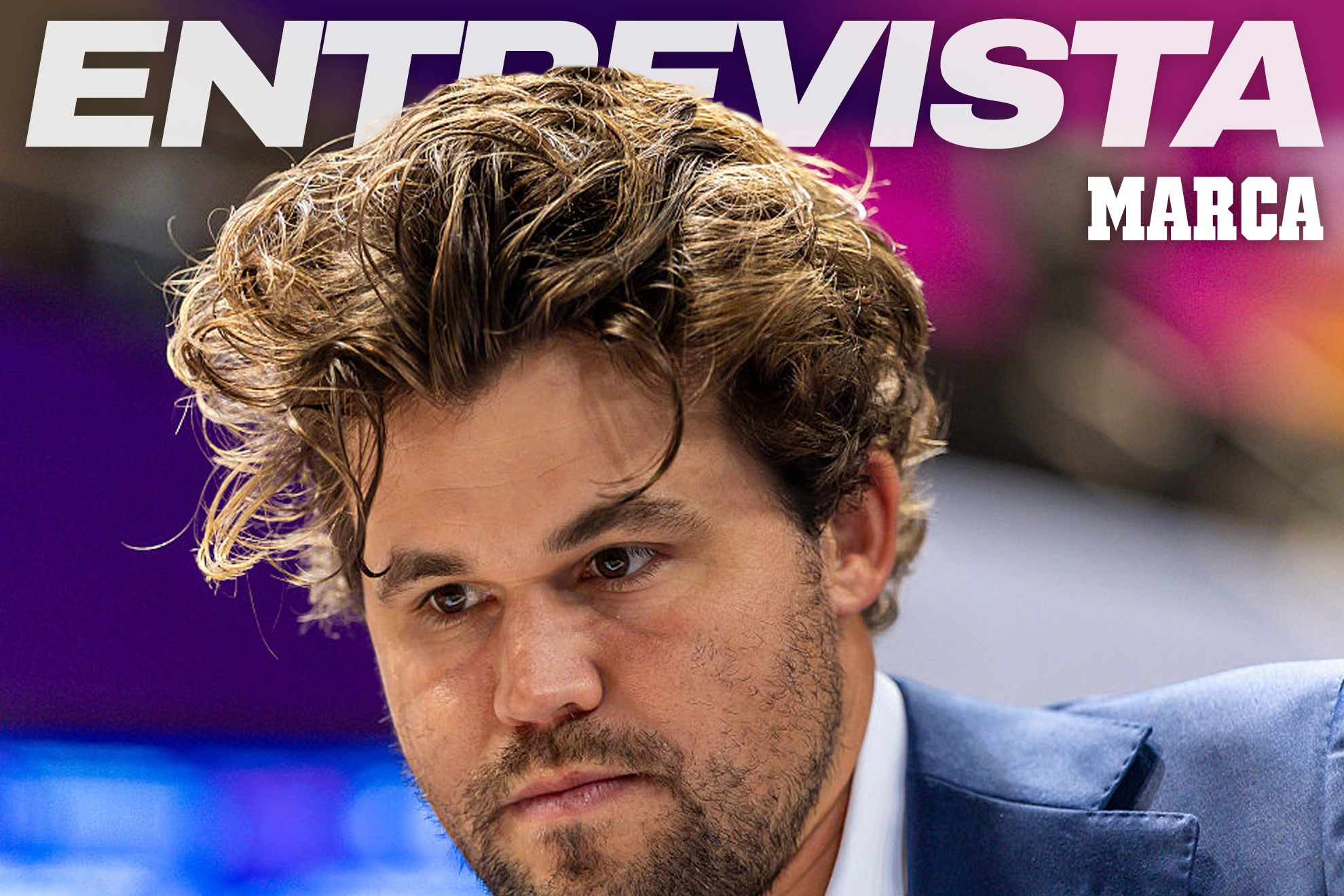 Magnus Carlsen, en acción. Getty Images