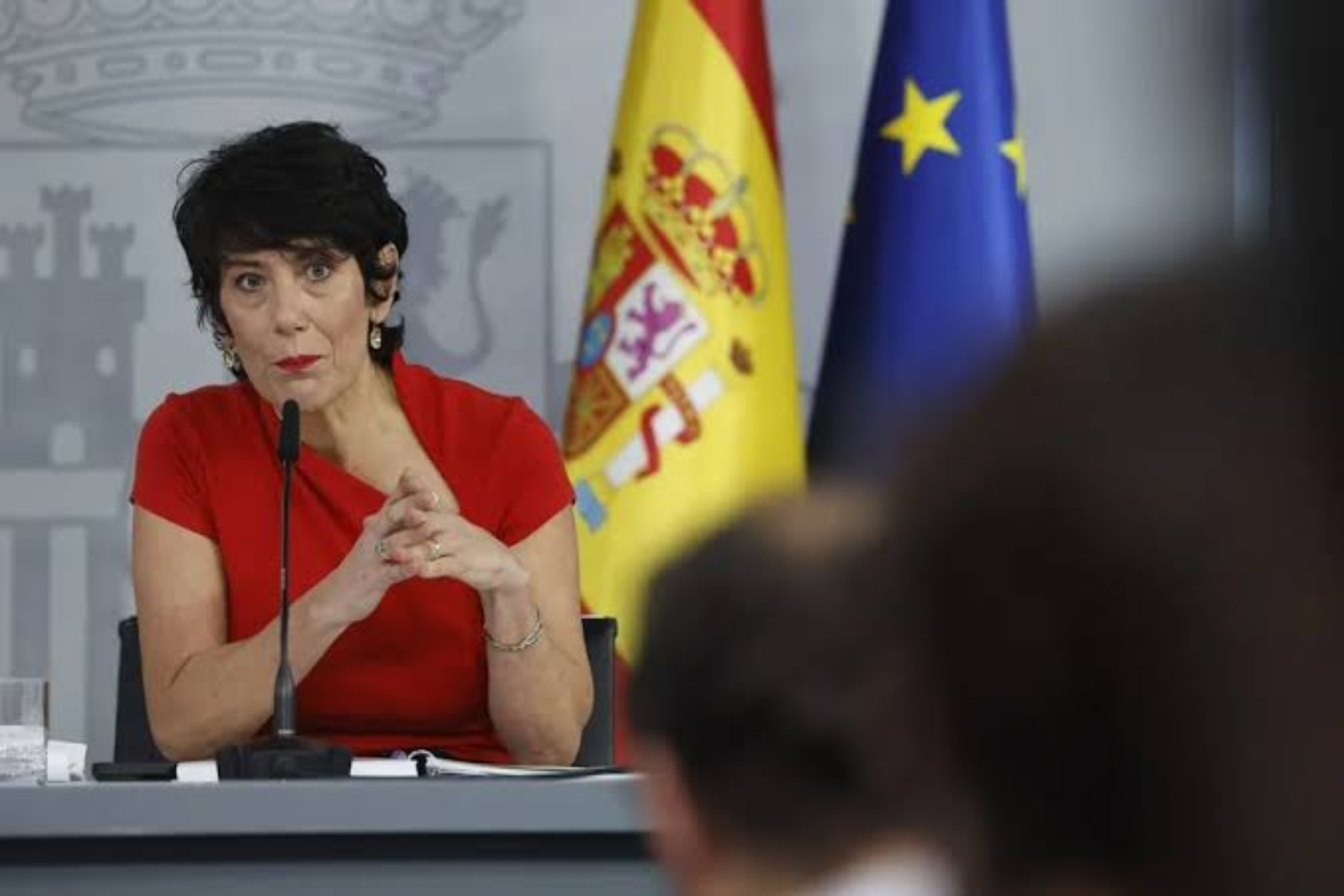 La ministra de Inclusión, Seguridad Social y Migraciones, Elma Saiz, EFE