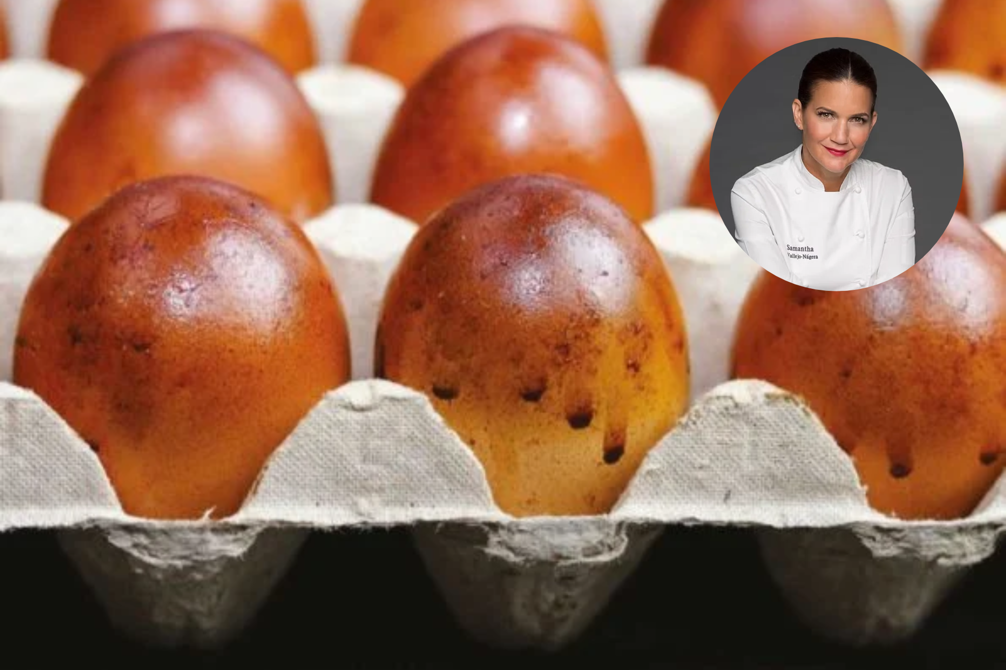 Samantha Vallejo-Nágera habla sobre el truco de los huevos ahumados
