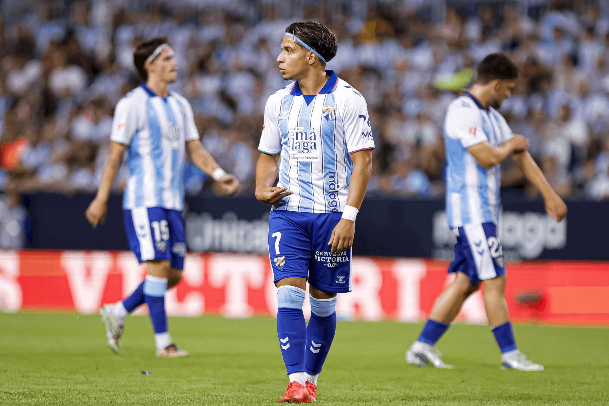 Haitam, tras encajar el Málaga un gol MARILÚ BÁEZ