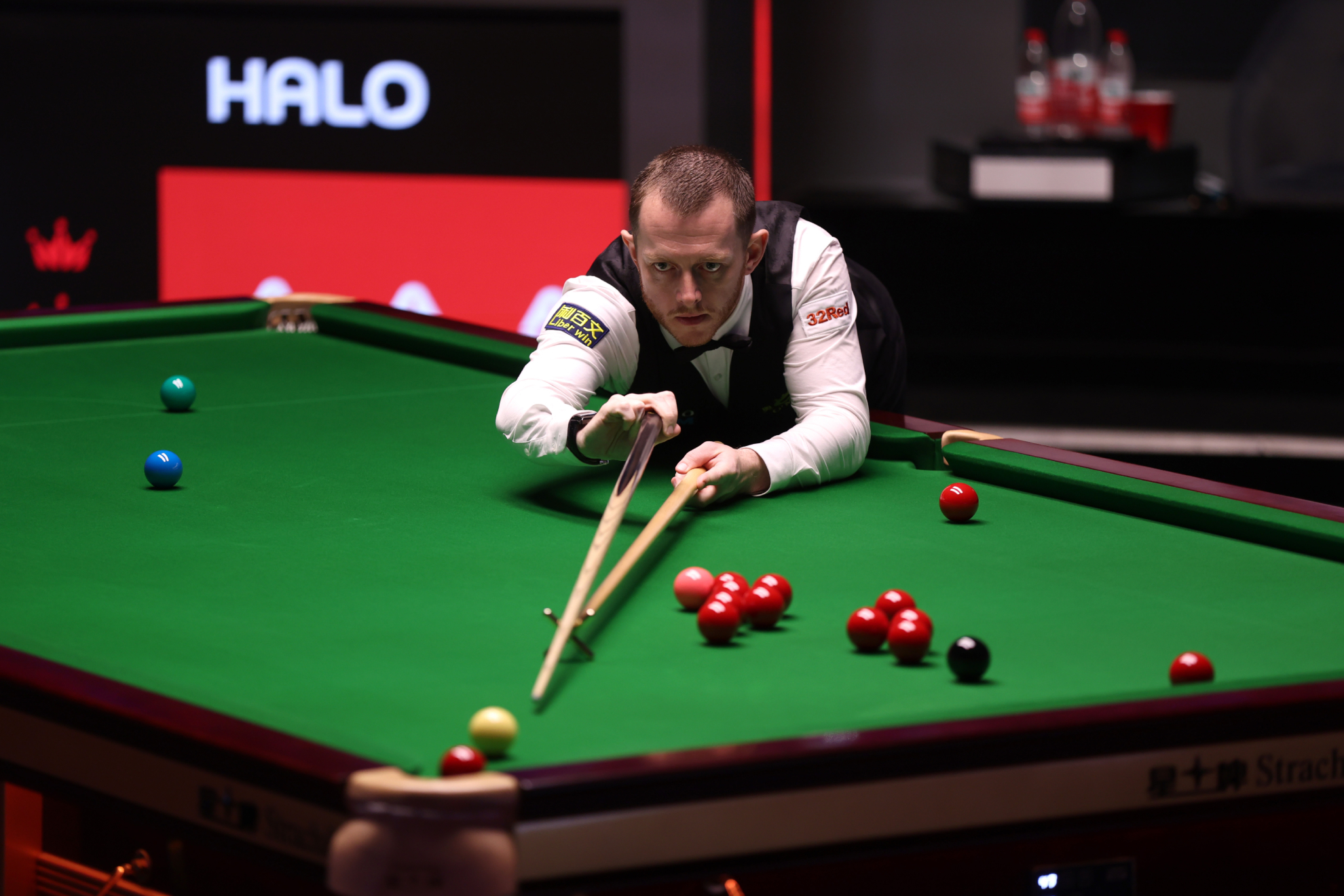 Mark Allen, en una partida del Mundial. Getty Images