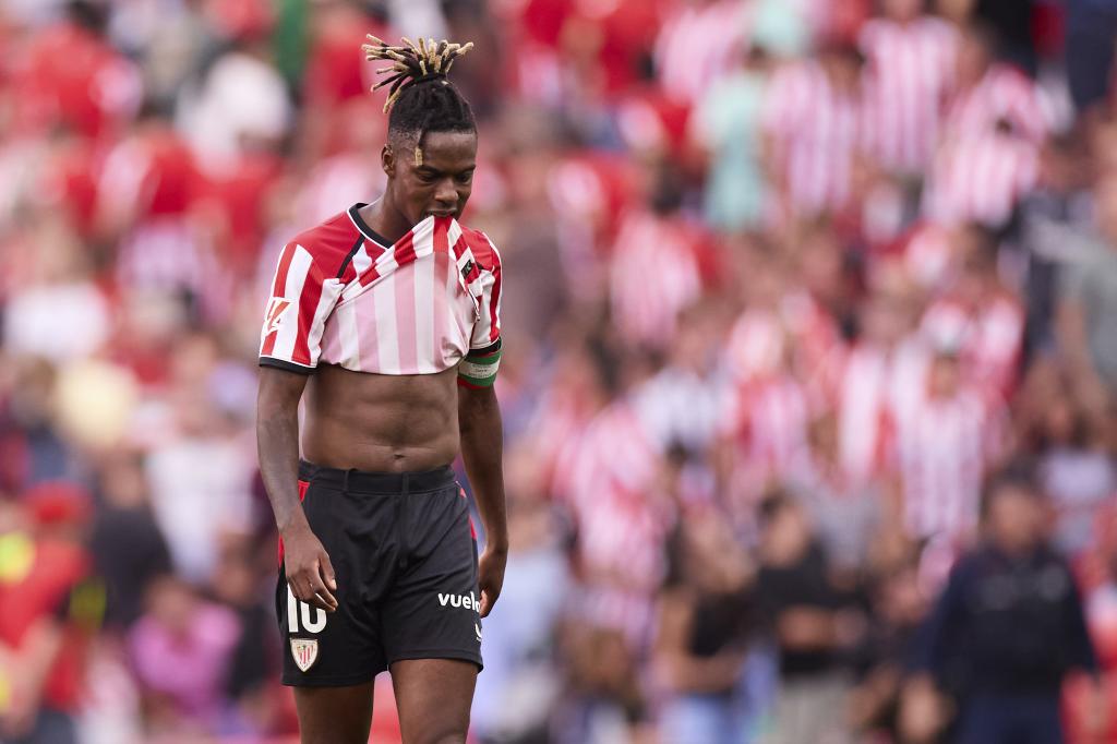 PARTIDO DE LA LIGA EA SPORTS ENTRE EL ATHLETIC CLUB Y EL DEPORTIVO ALAVES EN SAN MAMES